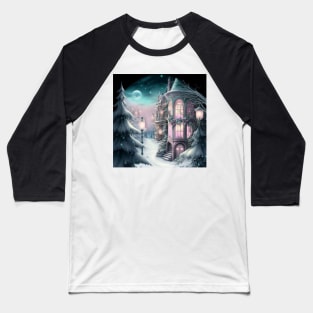 Christmas Wonderland Fairytale Baseball T-Shirt